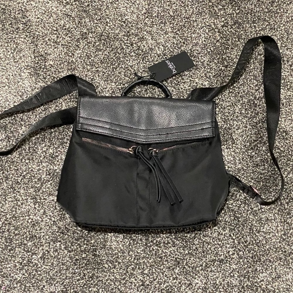 Botkier Trigger Small Black Nylon Backpack NWT - Picture 8 of 8